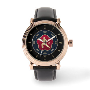 Gold Karate Luxury Armbanduhr