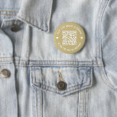 Gold kaufen die Braut einen QR-Code für Getränke Button (Beispiel)
