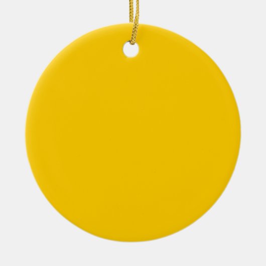 Gold Keramik Ornament (Vorne)