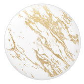 Gold Keramikknauf (Vorderseite)