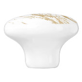 Gold Keramikknauf (Seitenansicht)