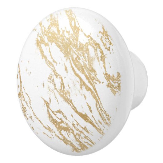 Gold Keramikknauf (Rechts)