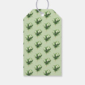 Gold Key Clover Custom St. Patrick’s Day Bridal Geschenkanhänger (Rückseite)