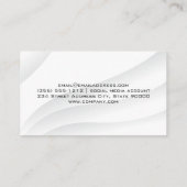 Gold-Key und City-Logo | QR-Code Visitenkarte (Rückseite)