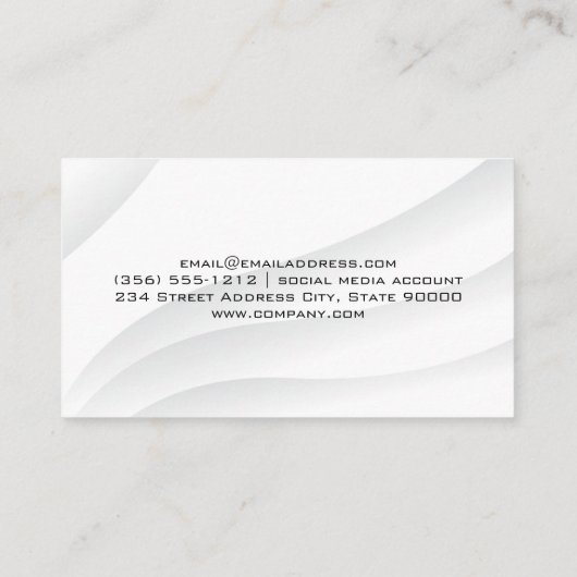 Gold-Key und City-Logo | QR-Code Visitenkarte (Rückseite)