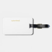 GOLD KIA ORA AOTEAROA NZ HERZEN LIEBE NEUSEELAND GEPÄCKANHÄNGER (Rückseite horizontal)