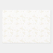 Gold Kids Eid Mubarak Geschenkpapier Set (Vorderseite)