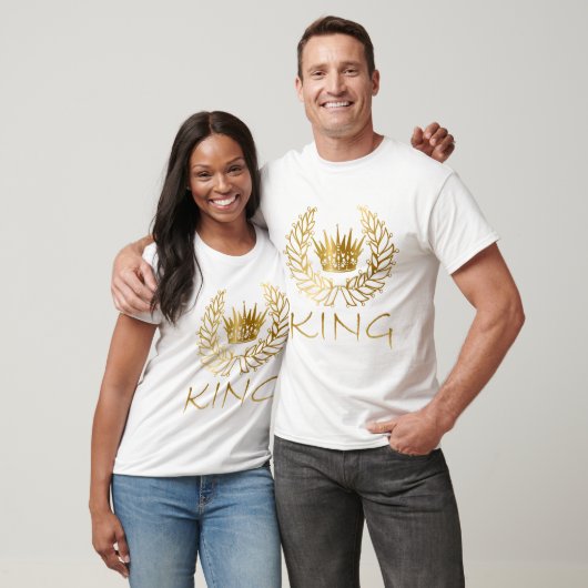 Gold King Queen T-Shirt (Unisex)
