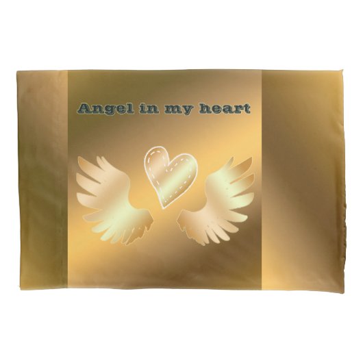 Gold Kissenbezug (Vorderseite)