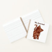 Gold Kitten Journal Notizblock (Innenseite)
