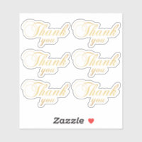 Gold Klassiker Danke. Hochzeit eleganter Typografi