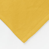 Gold Kleeblatt auf keltischen Knochen Fleece Blank (Ecke)