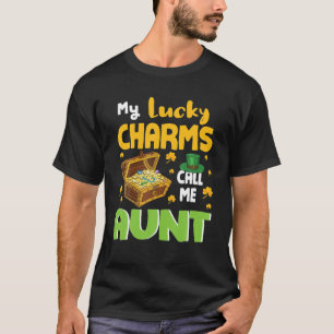 Gold Kleeblatts Saint Patrick My Lucky Charts Call T-Shirt