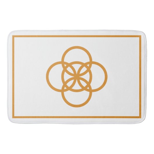 Gold Knot Badematte (Vorderseite)