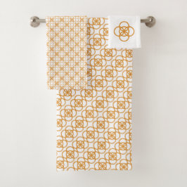 Gold Knot Badhandtuch Set