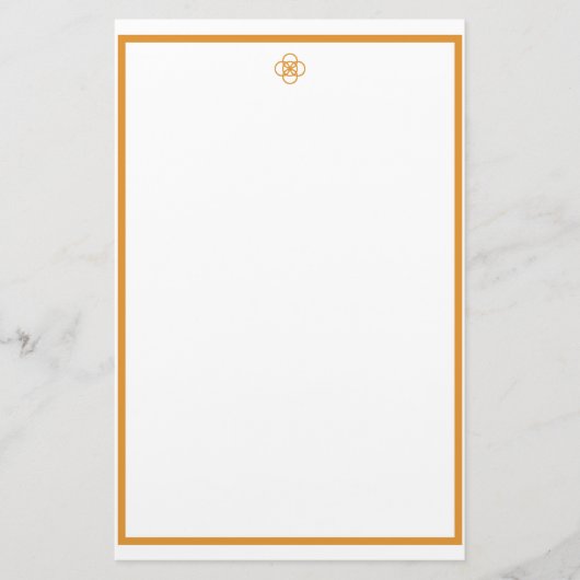 Gold Knot Briefpapier (Vorderseite)