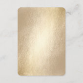 Gold Knot Gewerkschaft Doppeltes Glück Chinesische Begleitkarte (Rückseite)