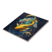 Gold Koi: Fliese (Seite)