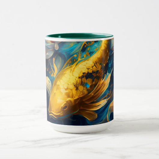 Gold Koi: Tasse (Zentrum)
