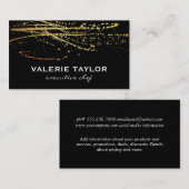 Gold Künstlerische Ausdrucksfähigkeit Visitenkarte (Vorne/Hinten)