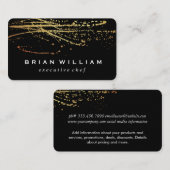 Gold Künstlerische Ausdrucksfähigkeit Visitenkarte (Vorne/Hinten)
