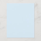 Gold Lace & Blue BUDGET Hochzeit laden nur Erwachs (Rückseite)