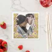 Gold Lace & Pearls Serviette (Beispiel)