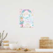 Gold Land der Süßigkeiten Nutcracker Geburtstag Wi Poster (Küche)