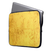 Gold-Laptop-Sleeve Laptopschutzhülle (Vorderseite Links)
