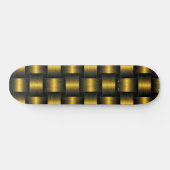 Gold Lattice Skateboard (Horizontal)