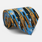 GOLD LAVA KRAWATTE (Gerollt)