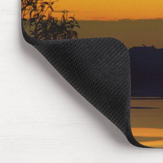 Gold Layers Sunset Mousepad (Ecke)