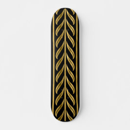 Gold Leaf Arrow Skateboarddecke Skateboard