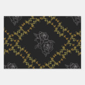 Gold Leaf Collection - Umschlagpapier Geschenkpapier Set (Vorderseite)