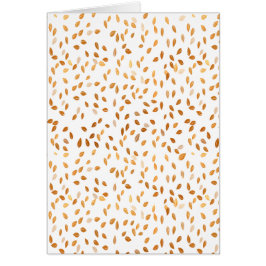 Gold Leaf Confetti Muster