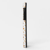 Gold Leaf Confetti Muster Case-Mate iPhone Hülle (Hinten/Links)