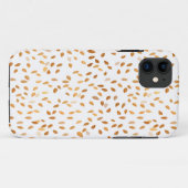 Gold Leaf Confetti Muster Case-Mate iPhone Hülle (Rückseite (Horizontal))