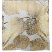 "Gold Leaf" Duschvorhang (Vorderseite)
