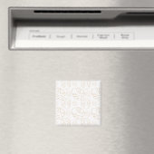 Gold Leaf Gemustert Magnet (In Situ (Geschirrspüler))