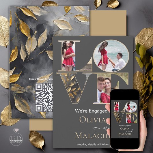 Gold Leaf Impasto Noir Ankündigung