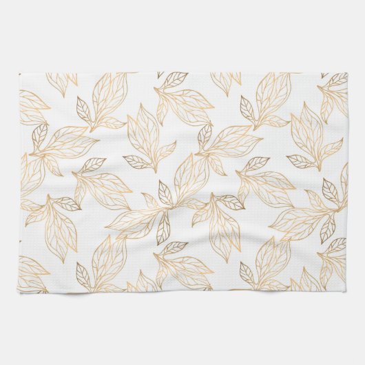 Gold Leaf Küchentuch (Horizontal)