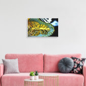 Gold Leaf Leinwanddruck (Insitu (Wohnzimmer))