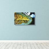 Gold Leaf Leinwanddruck (Insitu (Holzboden))