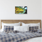 Gold Leaf Leinwanddruck (Insitu (Schlafzimmer))