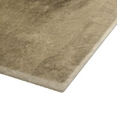 Gold Leaf Look Lilie Imitate Vintag Jewel Schneidebrett (Ecke)