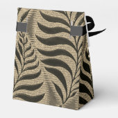 Gold Leaf Motif Zent Geschenkschachtel (Rückseite)