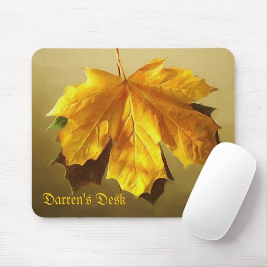 Gold Leaf ~ Mousepad (Mit Mouse)