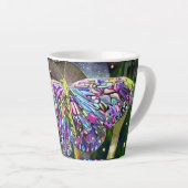 Gold Leaf New Year Butterfly Milchtasse (Rechte Ecke)