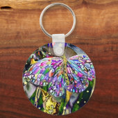 Gold Leaf New Year Butterfly Schlüsselanhänger (Vorderseite)