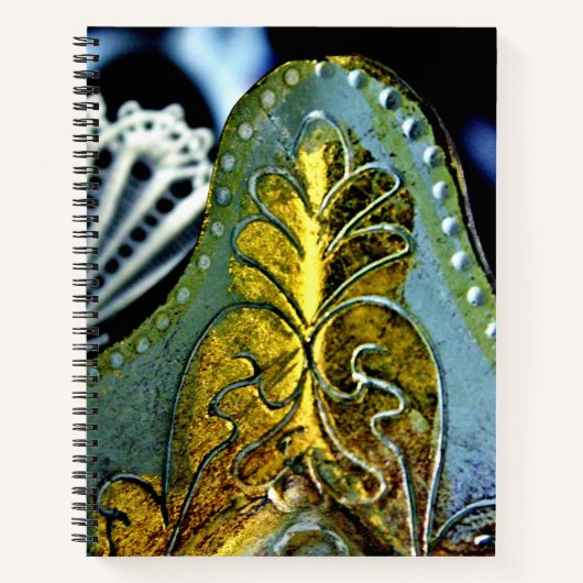 Gold Leaf Notizblock (Vorderseite)